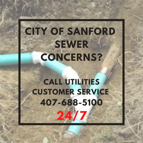 city of sanford utility